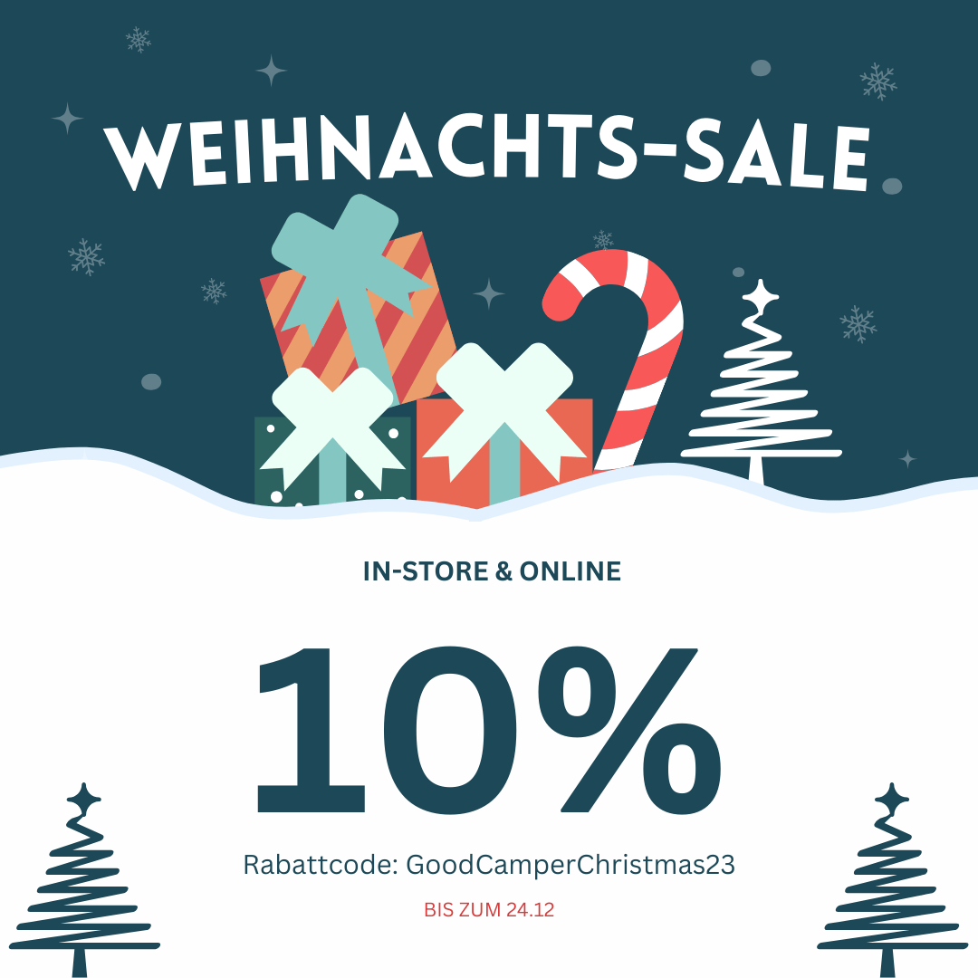 Weihnachts-Sale bei Good Camper – Good Camper GmbH