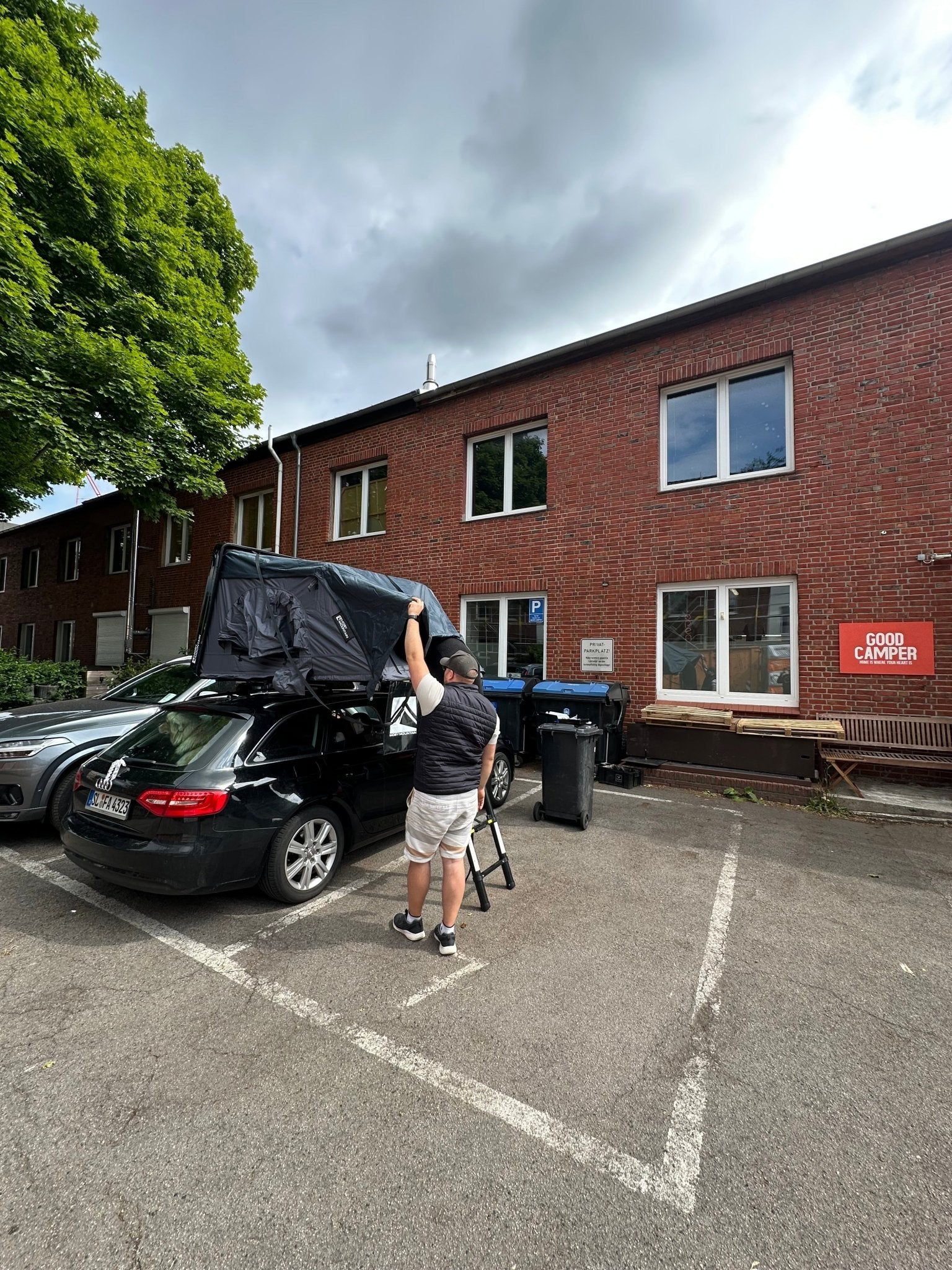 Dachzelt Montage - Good Camper - Showroom & Onlineshop für Dachzelte HH