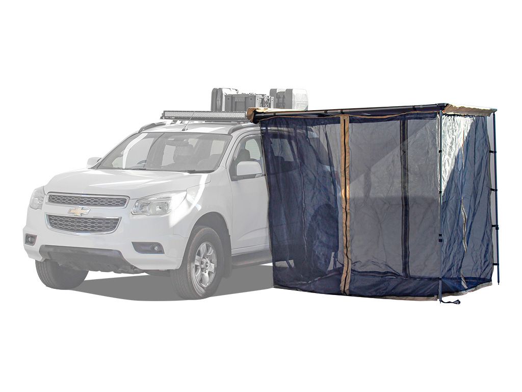 EASY-OUT Markise / 2M - BY FRONT RUNNER Schwarz - Good Camper-Showroom & Onlineshop für Dachzelte HH