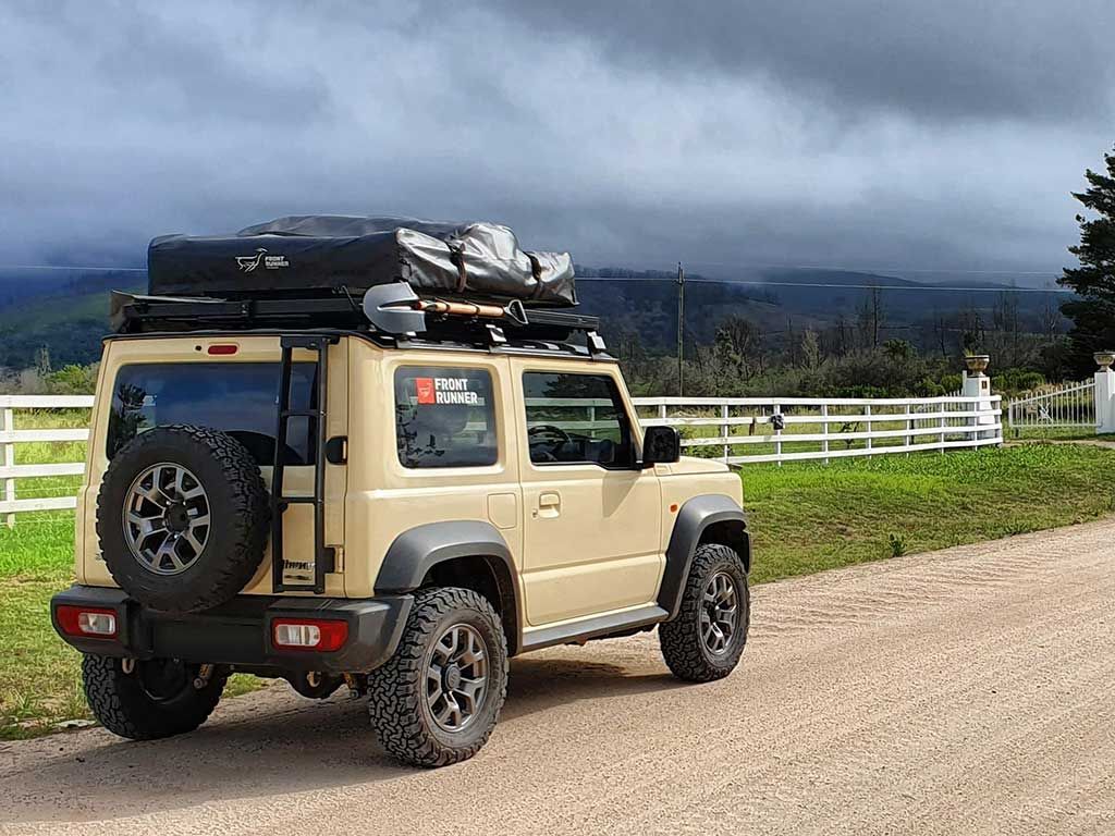 FRONT RUNNER - SUZUKI JIMNY (2018 - HEUTE) LEITER - Good Camper-Showroom & Onlineshop für Dachzelte HH