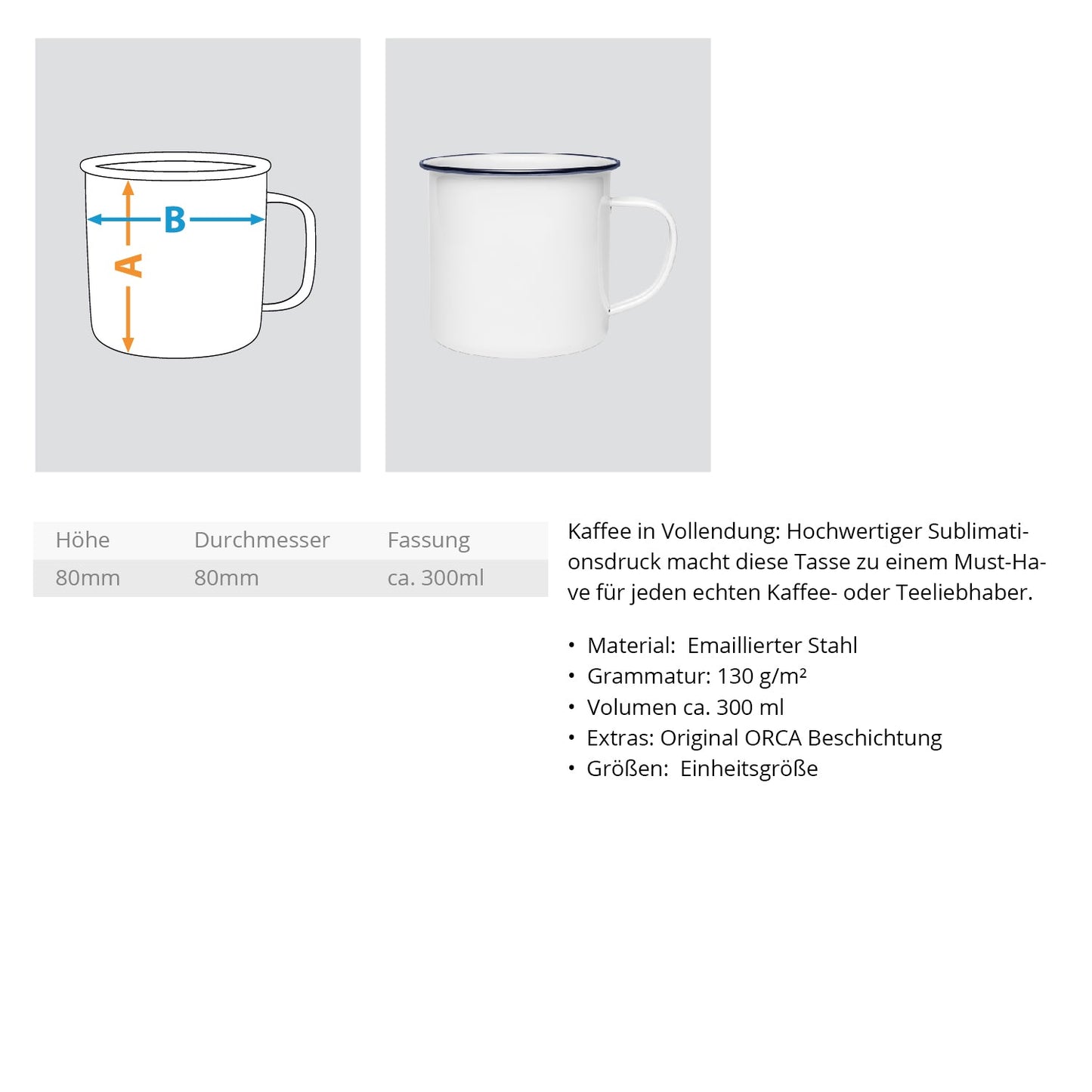 GoodCamper Mug - Emaille Tasse - Good Camper-Showroom & Onlineshop für Dachzelte HH
