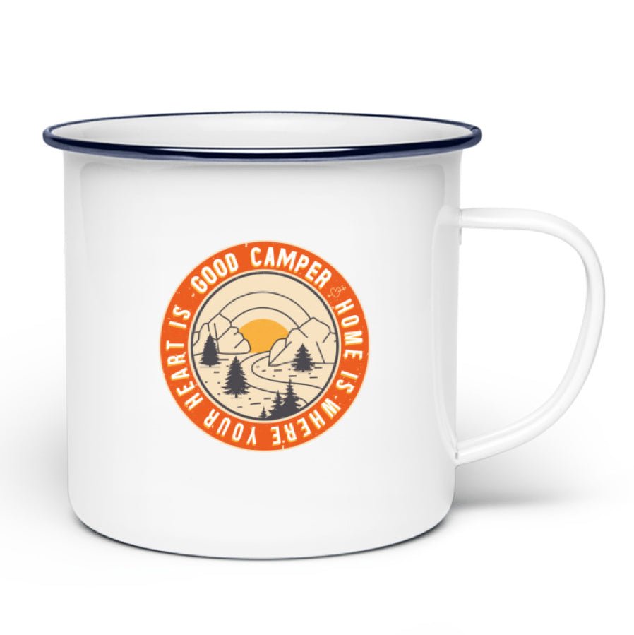 GoodCamper Mug - Emaille Tasse - Good Camper-Showroom & Onlineshop für Dachzelte HH