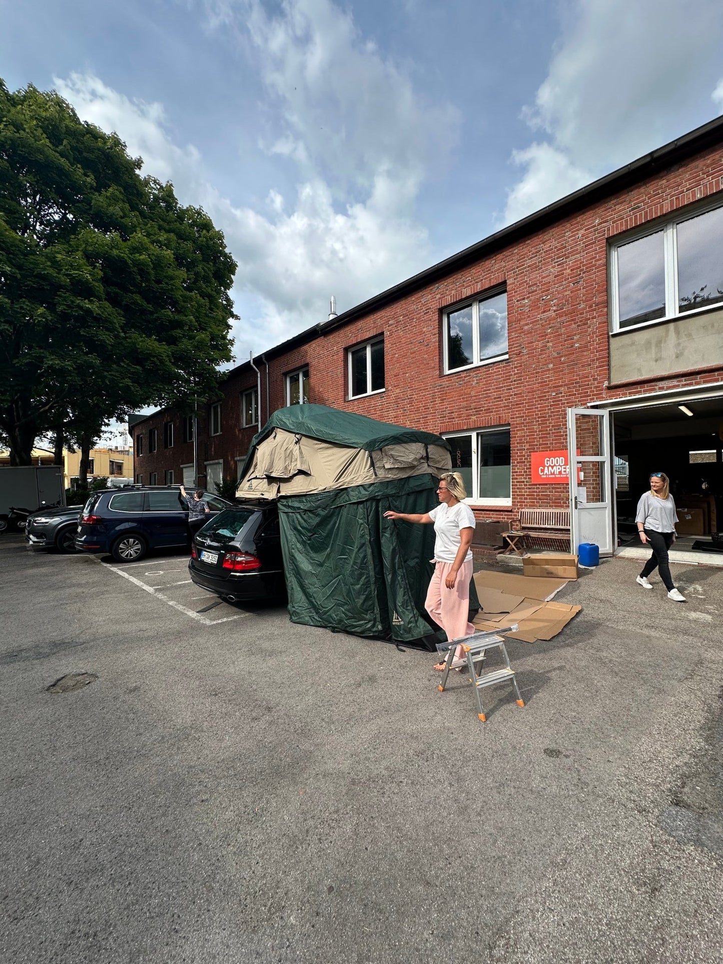 Groenberg Halvor 160 Dachzelt Safari - Good Camper - Showroom & Onlineshop für Dachzelte HH