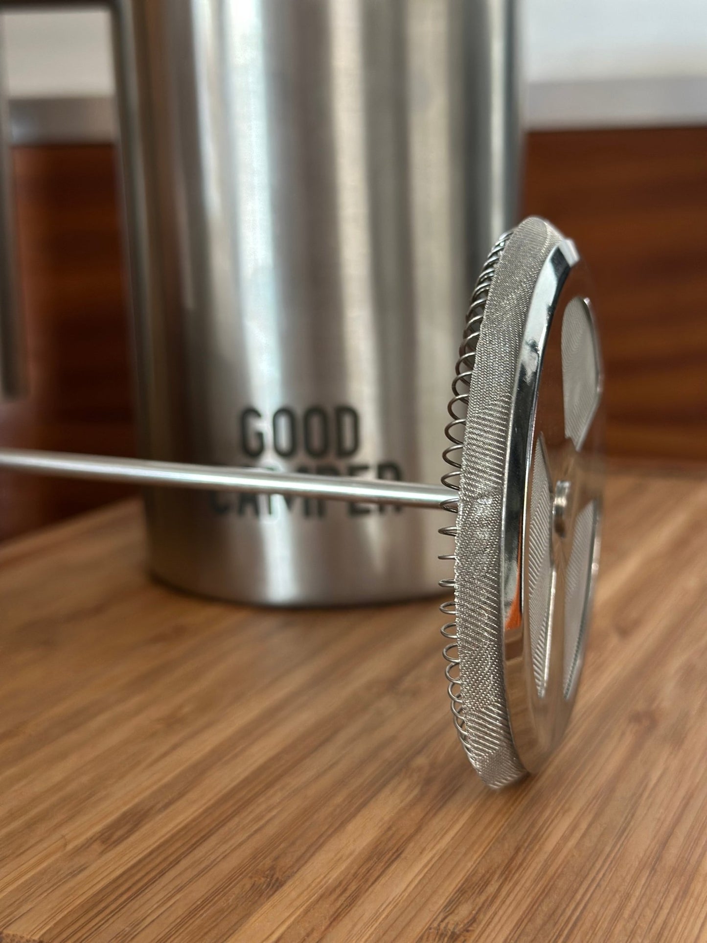 Grønenberg Edelstahl French Press 350 ml - 1 Liter inkl. Ersatz - Filter - Good Camper GmbH