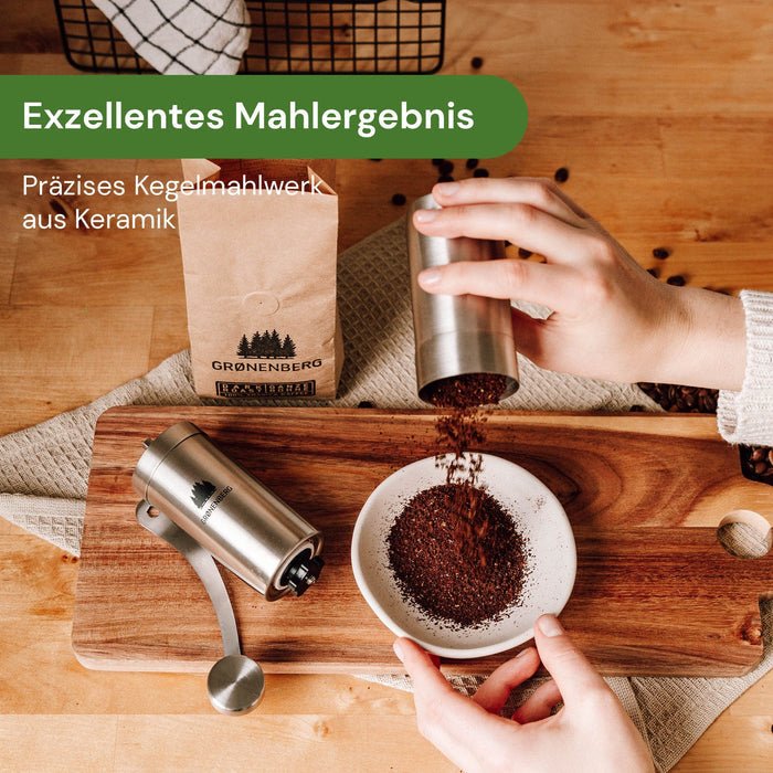 Grønenberg Manuelle Kaffeemühle - Good Camper-Showroom & Onlineshop für Dachzelte HH