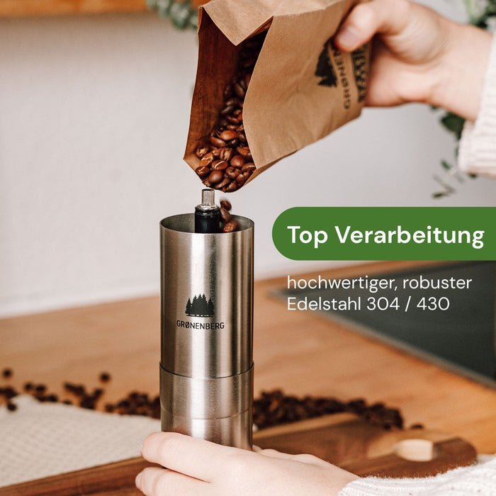 Grønenberg Manuelle Kaffeemühle - Good Camper-Showroom & Onlineshop für Dachzelte HH