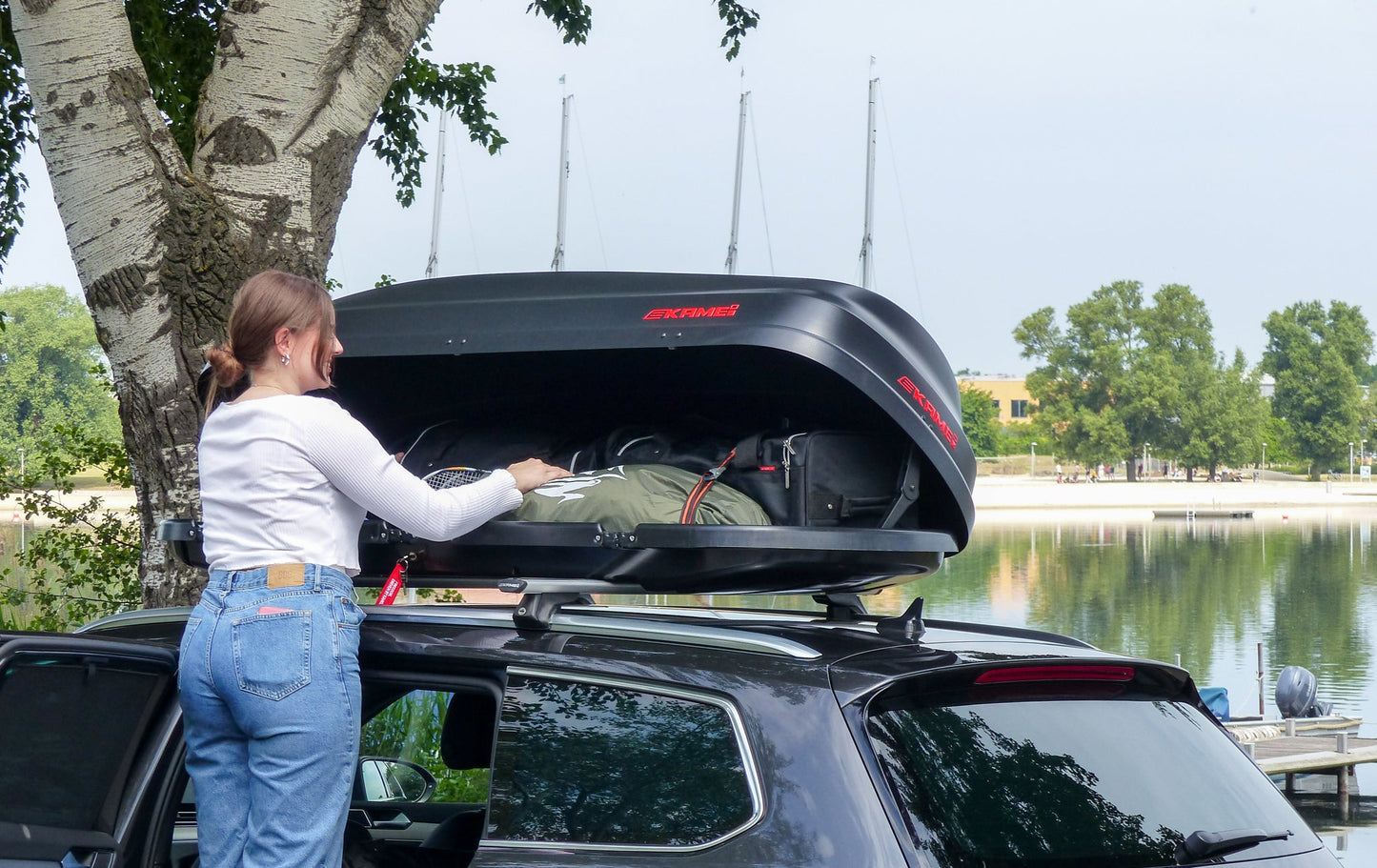 Kamei Base 400 Dachbox - Good Camper - Showroom & Onlineshop für Dachzelte HH