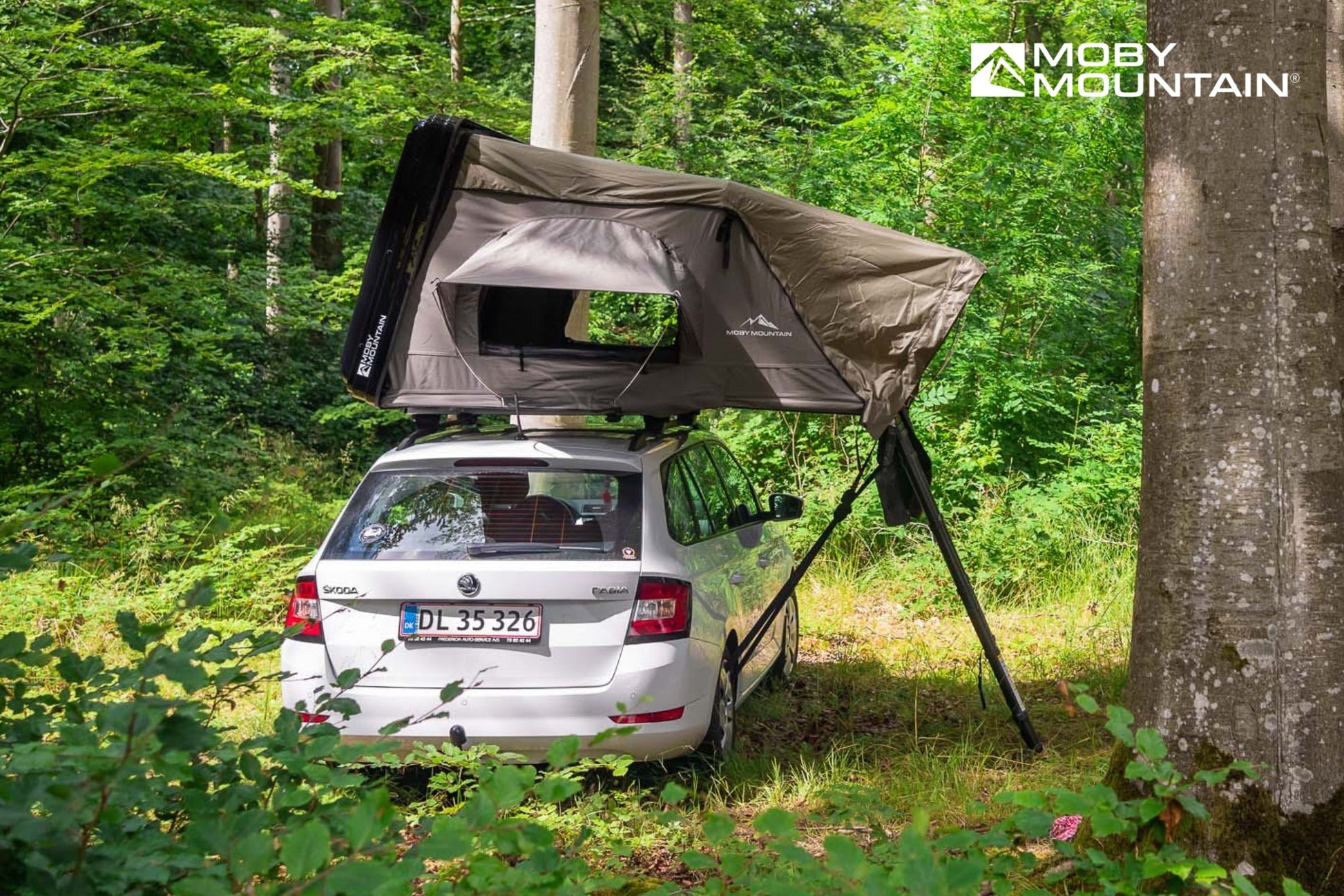 Moby Mountain Peak XL (Hunter Green) - Good Camper - Showroom & Onlineshop für Dachzelte HH