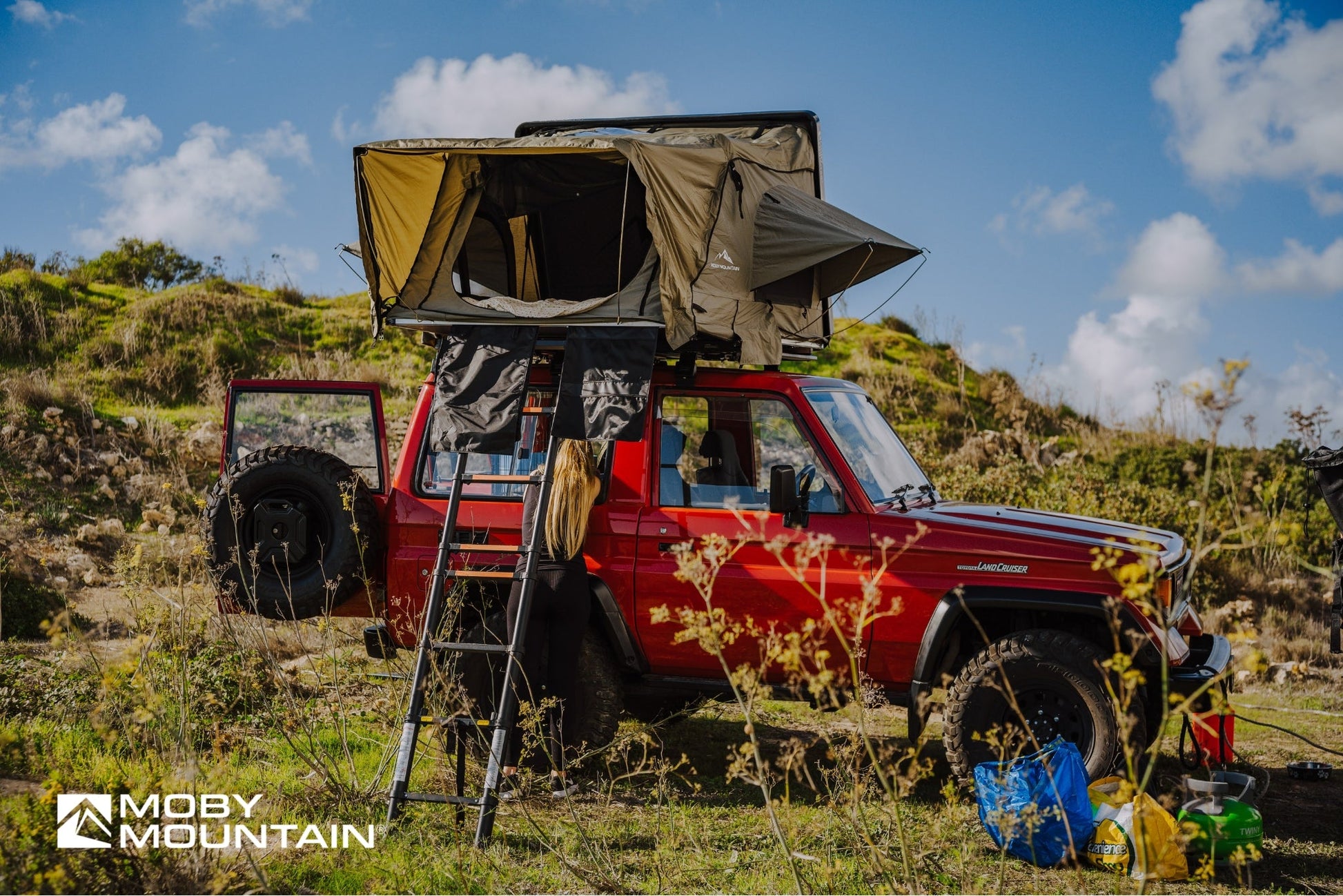 Moby Mountain Peak XL (Hunter Green) - Good Camper - Showroom & Onlineshop für Dachzelte HH