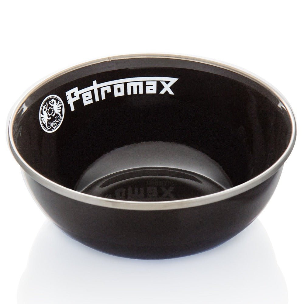Petromax Emaille-Schalen 2 Stück Schwarz / Weiß - Good Camper-Showroom & Onlineshop für Dachzelte HH