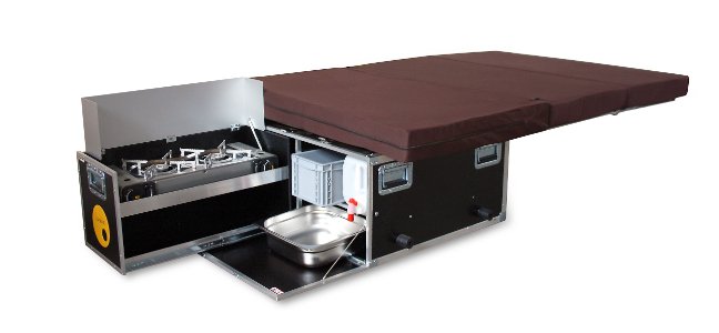 QUQUQ Campingbox G-Box für die G-Klasse von Mercedes Benz - Good Camper-Showroom & Onlineshop für Dachzelte HH