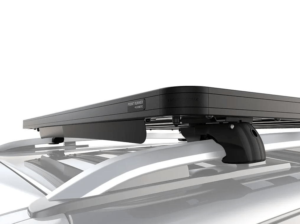 Slimline II Dachträger Kit mit Befestigungsfüße für Dachreling - 1358 mm L x 1255 mm B / A - Good Camper - Showroom & Onlineshop für Dachzelte HH