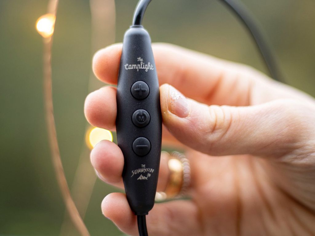 The SUNNYSIDE: The Camplight Outdoor Lichterkette - Good Camper-Showroom & Onlineshop für Dachzelte HH