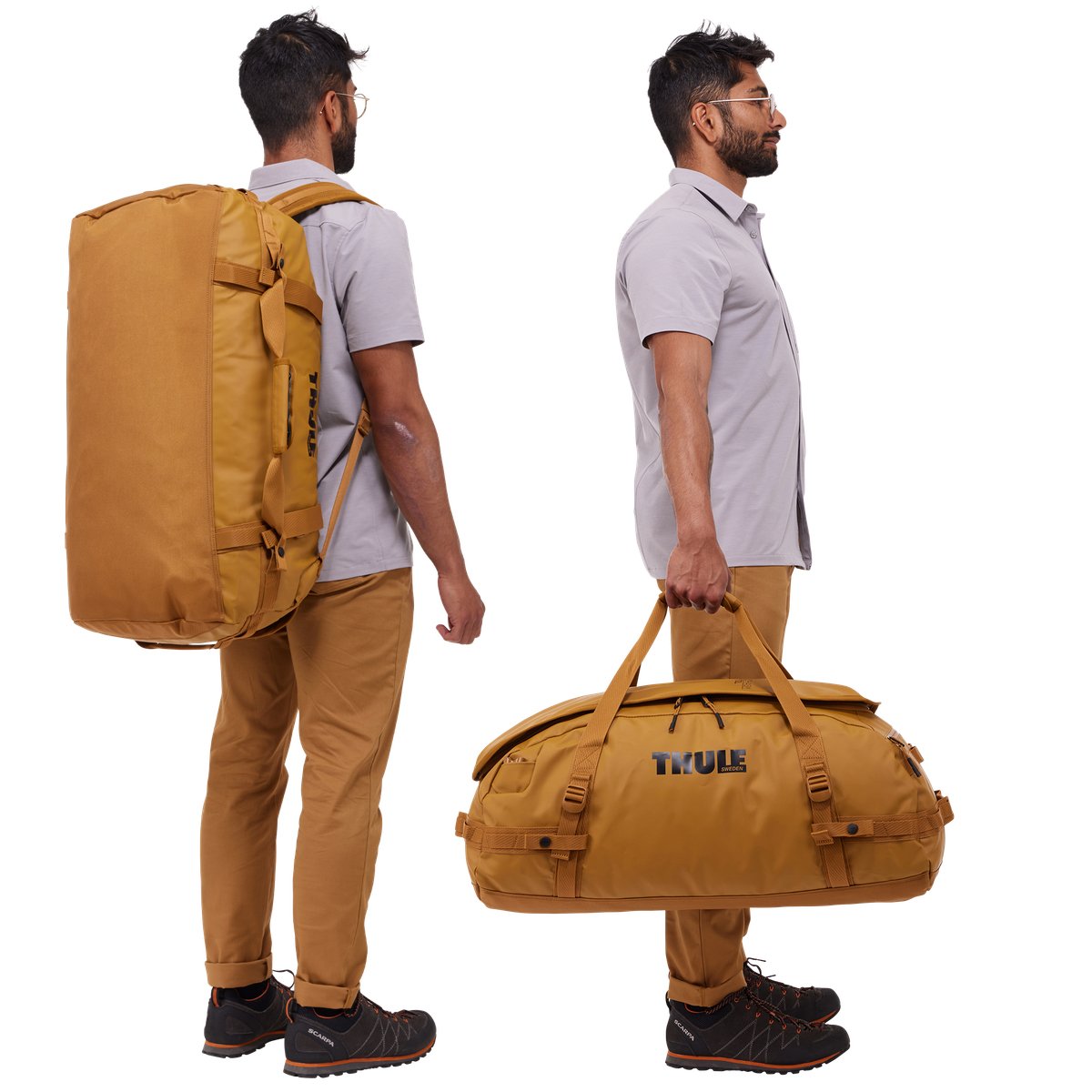 Thule Chasm 40 L Reisetasche und Rucksackfunktion - verschiedene Farben - Good Camper-Showroom & Onlineshop für Dachzelte HH