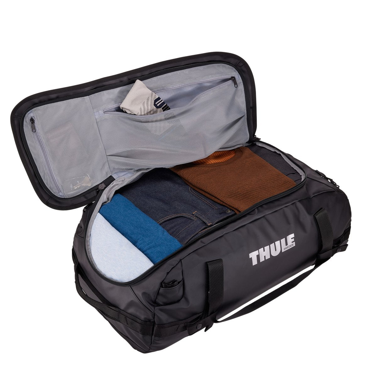 Thule Chasm 70 L Reisetasche und Rucksackfunktion - verschiedene Farben - Good Camper-Showroom & Onlineshop für Dachzelte HH