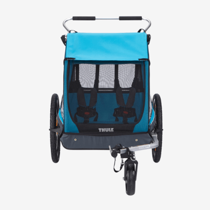 Thule Coaster XT - Fahrradanhänger blau - Good Camper - Showroom & Onlineshop für Dachzelte HH