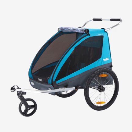 Thule Coaster XT - Fahrradanhänger blau - Good Camper - Showroom & Onlineshop für Dachzelte HH