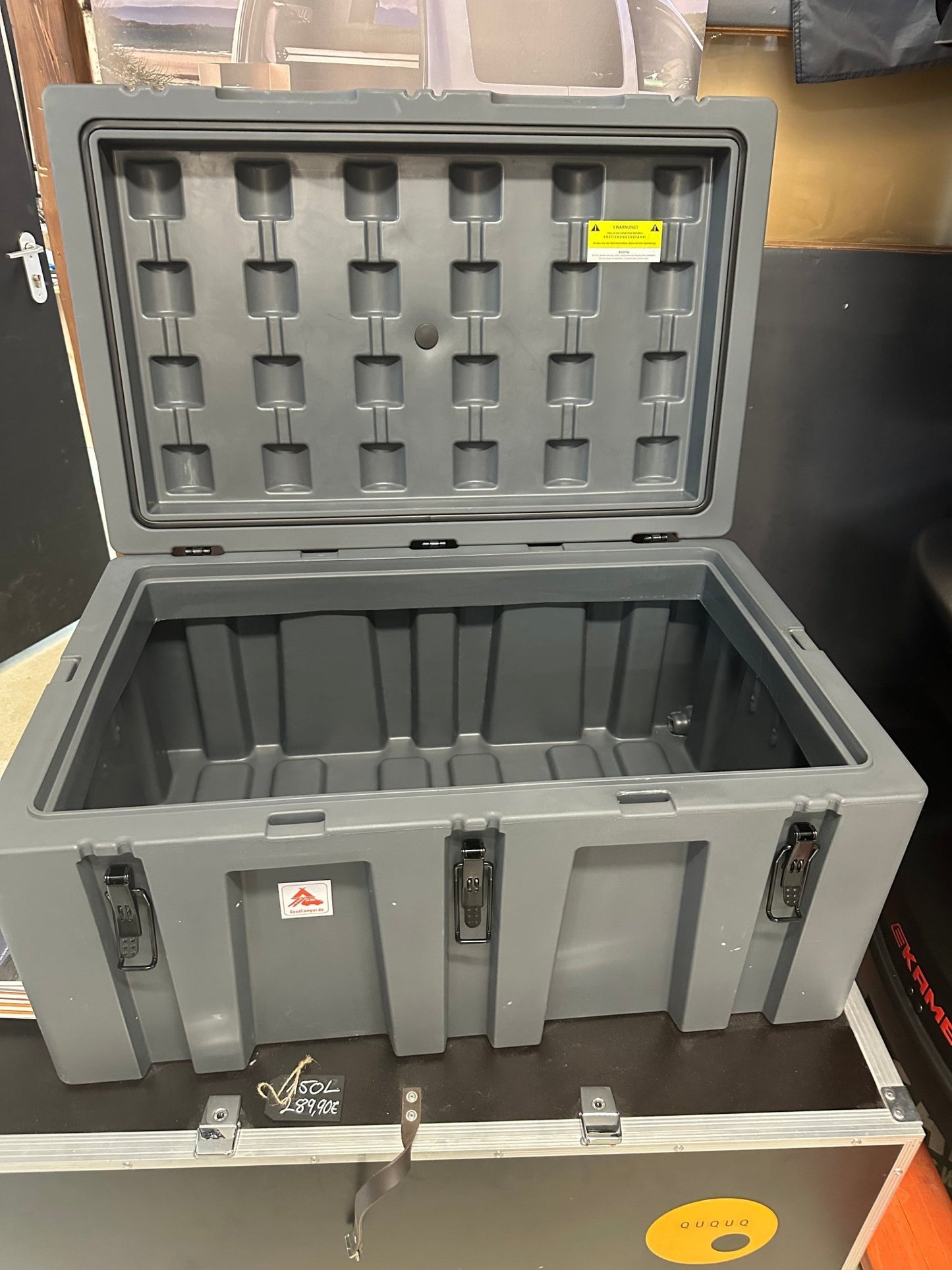 Transportbox wasserdicht - grau - Good Camper - Showroom & Onlineshop für Dachzelte HH