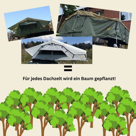 Für jedes Zelt wird ein Baum gepflanzt - Good Camper-Showroom & Onlineshop für Dachzelte HH