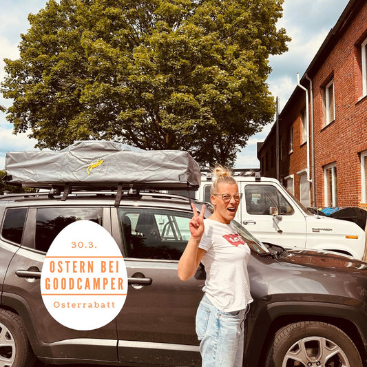 Ostersamstag bei Good Camper - Good Camper-Showroom & Onlineshop für Dachzelte HH