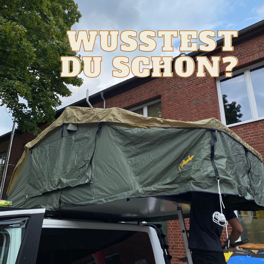 Wusstest du schon? - Good Camper-Showroom & Onlineshop für Dachzelte HH