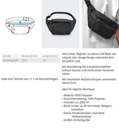 GoodCamper Hipbag - Shoulderbag mit Stick - Good Camper-Showroom & Onlineshop für Dachzelte HH