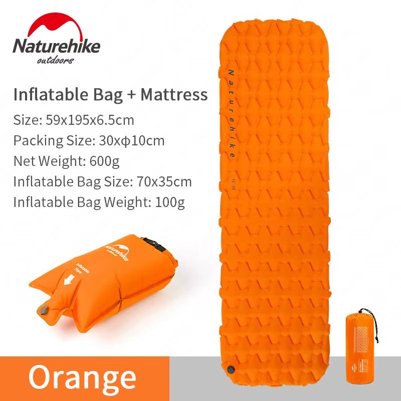 Outdoor Camping Mat Inflatable Bag Inflatable Tent Sleeping Pad Ultralight Portable Hiking Air Mattress Picnic Pad - Good Camper - Showroom & Onlineshop für Dachzelte HH