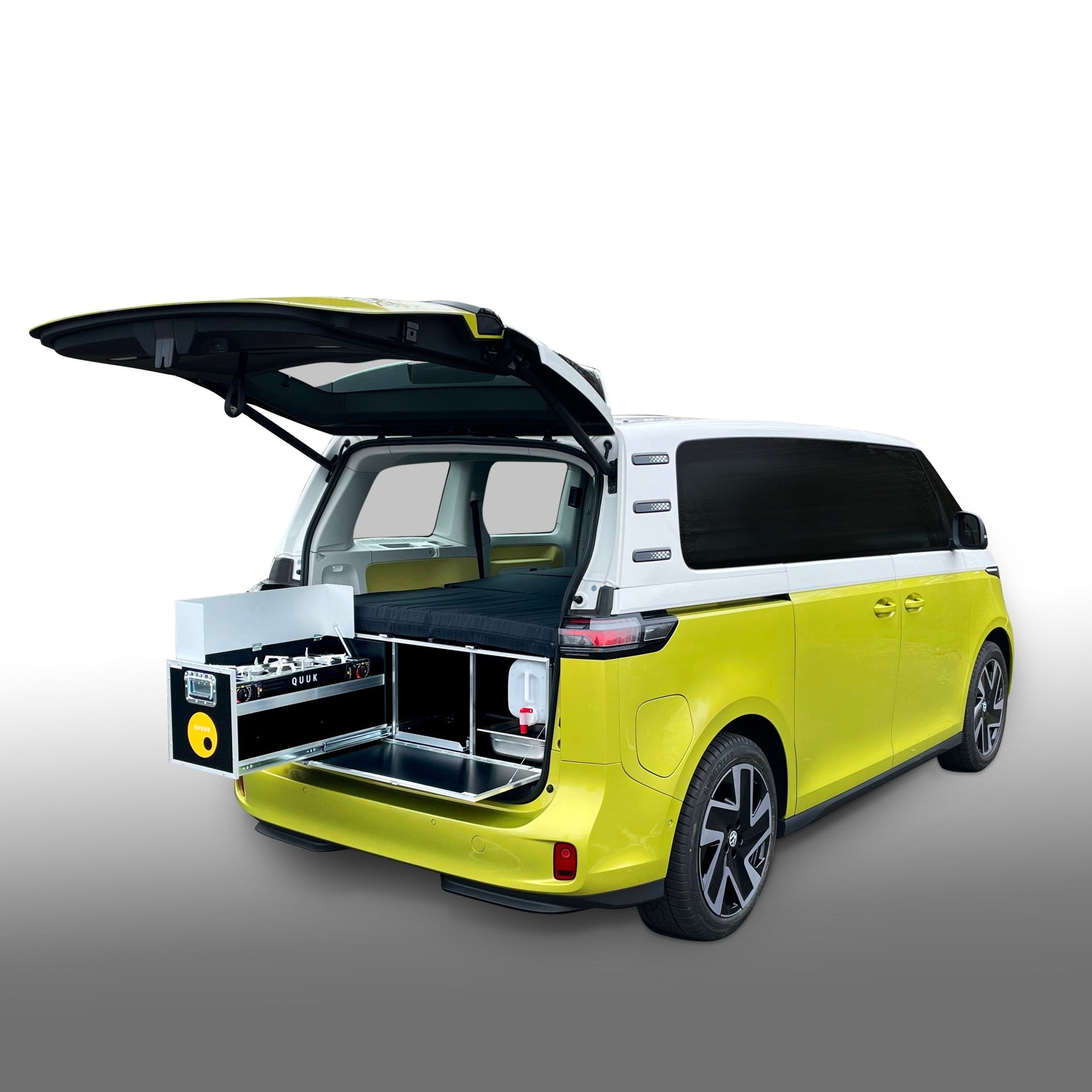 id buzz camping QUQUQ Campingbox BusBox-4 für VW ID.Buzz – Good Camper GmbH