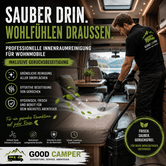 Reinigung Wohnmobil - Good Camper GmbH
