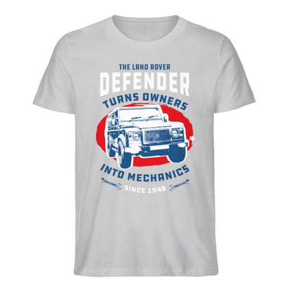 T-Shirt DefenderDrivers 'Mechanics' - Good Camper-Showroom & Onlineshop für Dachzelte HH