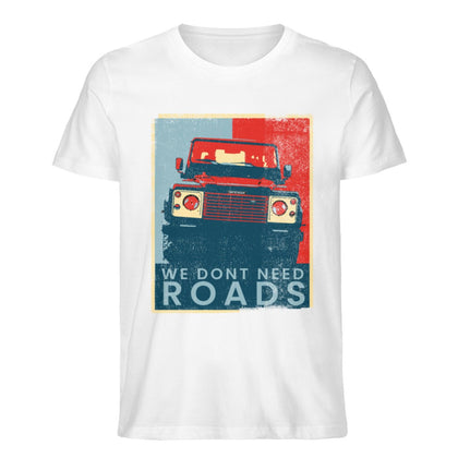T-Shirt DefenderDrivers 'No Roads' - Good Camper-Showroom & Onlineshop für Dachzelte HH