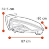 Thule Chariot Lite 2 (Doppelsitzer) Farbe: Agave