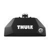 Thule Evo Flush Rail Fuß für Fahrzeuge 4er-Pack schwarz 710600
